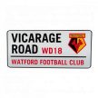 Watford Fc utcatábla - eredeti, hivatalos klubtermék