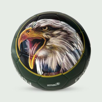   Ferencváros zöld sas labda - normál (5-ös méretű) Fradi sassal