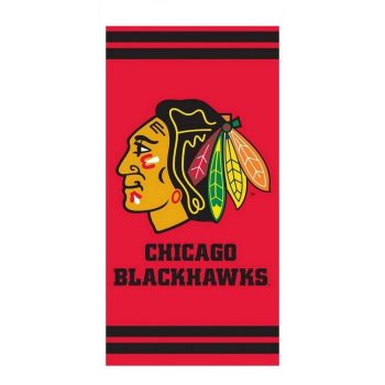   Chicago Blackhawks törölköző - Chicago Blackhawks óriás strandtörölköző (eredeti NHL klubtermék)