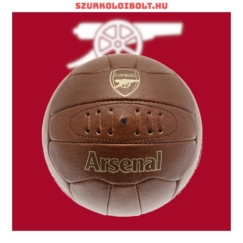 Arsenal retro bőrlabda - eredeti gyűjtői termék!