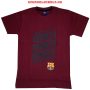 Fc Barcelona rövidujjú gyerek póló - eredeti, hivatalos klubtermék (bordó és szürke változat) - szurkolói ajándék