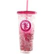 Aston Villa Fagyasztható pohár Szívószállal – 600 ml