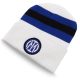 Inter Milan kötött, fehér-kék csíkos sapka - hivatalos Internazionale termék (limitált kiadás)