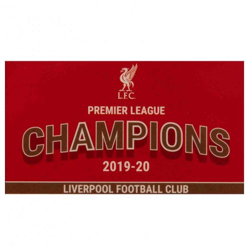 Liverpool FC Premier League Champions zászló (gyüjtői darab)