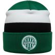 Ferencváros Zöld-fehér-fekete FTC kötött sapka﻿