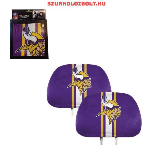 Minnesota Vikings autós fejtámlahuzat garnitúra (2 db) - hivatalos Minnesota Vikings NFL termék
