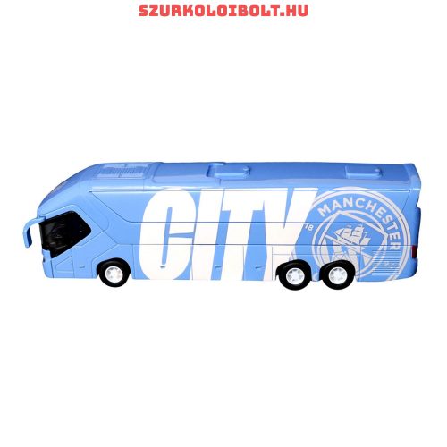 Manchester City FC csapatbusz - fém modell busz 