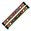 Hungary kétoldalas kötött sál ( magyar válogatott sál) Hajrá Magyarország!