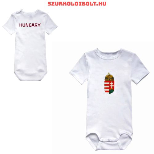 Hungary / Magyarország body babáknak - Magyar válogatott címeres bébi body