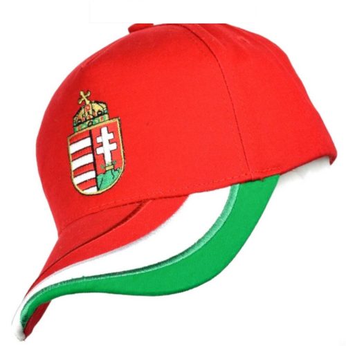 Magyarország baseball sapka - magyar válogatott baseballsapka címerrel (piros) 