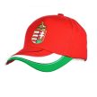 Magyarország baseball sapka - magyar válogatott baseballsapka címerrel (piros) 