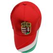 Magyarország baseball sapka - magyar válogatott baseballsapka címerrel (piros) 