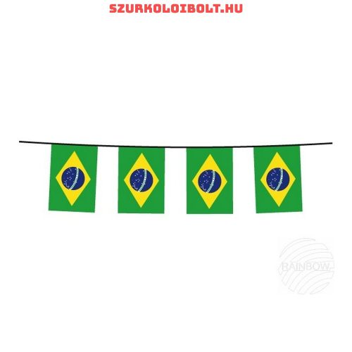 Brazil zászlófüzér / Brazília girland (5 méteres)