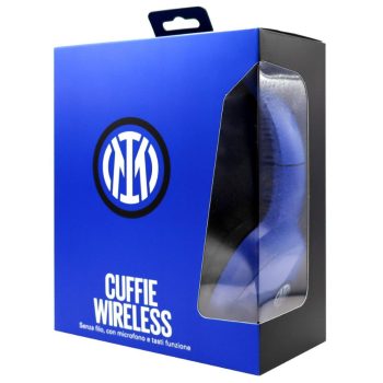   Inter Milan vezeték nélküli fejhallgató – Bluetooth, mikrofonos, dobozos﻿