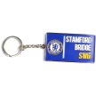 Chelsea FC kulcstartó (színes fém utcatábla) - eredeti, hivatalos klubtermék