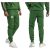 Férfi zöld melegítőnadrág FTC címerrel﻿
