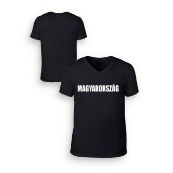  Magyarország fekete póló - Magyar válogatott szurkolói póló
