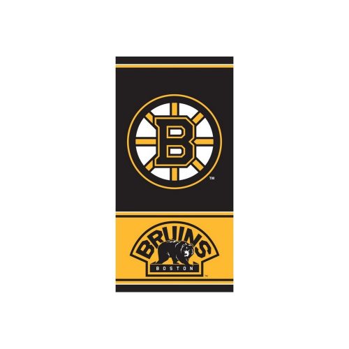 Boston Bruins törölköző - Boston Bruins óriás strandtörölköző (eredeti NHL klubtermék)