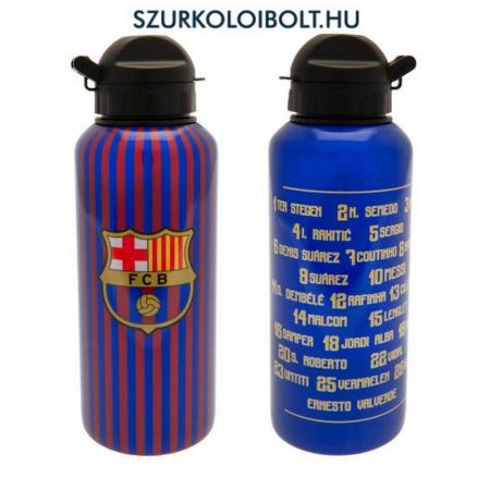 Barcelona aluminium kulacs / termosz (hivatalos,hologramos Barcelona klubtermék)