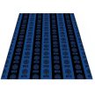 Internazionale Pihe-Puha Takaró – 130x160 cm, Fekete és Kék Csíkos Hátterű, Csapatlogókkal és Inter Feliratokkal