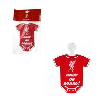   Liverpool FC tábla “Baby on board” - “Liverpool FC szurkolói ajándék