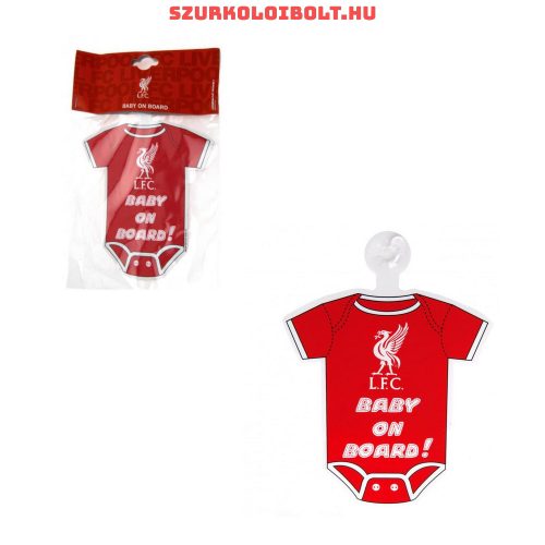 Liverpool FC tábla “Baby on board” - “Liverpool FC szurkolói ajándék