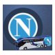 SSC Napoli csapatbusz - fém Napoli modell busz (20 cm)