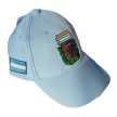 Argentína baseball sapka - válogatott baseballsapka zászlóval (világoskék) 