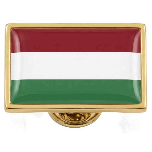Hungary kitűző - Magyar szurkolói termék (piros-fehér-zöld)