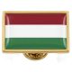 Hungary kitűző - Magyar szurkolói termék (piros-fehér-zöld)
