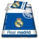 Hivatalos Real Madrid Pamut Ágyneműhuzat Garnitúra – Kék-Fehér Focis Ágynemű