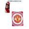 Manchester United takaró "MUFC" - eredeti, liszenszelt klubtermék, szurkolói termék