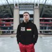 Magyarország Zippes Kapucnis Pulóver (Fekete) – Magyar Válogatott Pulcsi