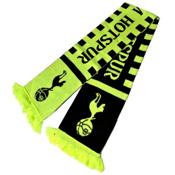   Tottenham Hotspur FC Neon Kötött Szurkolói Sál – Hivatalos Licencelt Termék