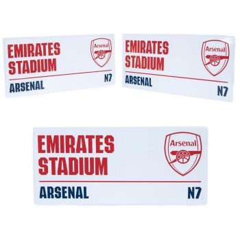 Arsenal FC utcatábla - eredeti, hivatalos klubtermék