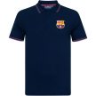 FC Barcelona galléros kék póló
