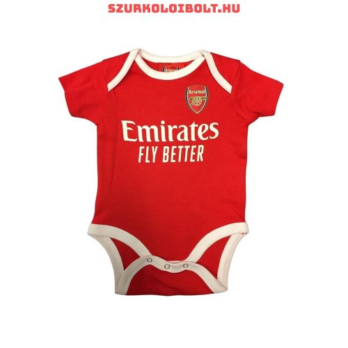 Arsenal Fc body babáknak (többféle) - Arsenal rugdalózó - akár saját névvel!