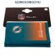 Miami Dolphins -hivatalos  NFL pénztárca (eredeti, hologramos klubtermék)