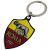 Hivatalos AS Roma Pajzs Kulcstartó – Piros, Sárga fém