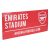Arsenal FC utcanévtábla (piros)- eredeti, hivatalos klubtermék