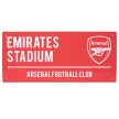 Arsenal FC utcanévtábla (piros)- eredeti, hivatalos klubtermék