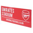 Arsenal FC utcanévtábla (piros)- eredeti, hivatalos klubtermék