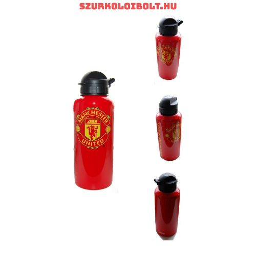 Manchester United FC aluminium kulacs (hivatalos,hologramos klubtermék)