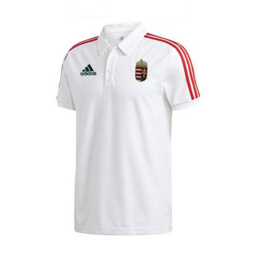 Adidas Hungary / Magyarország póló (galléros) - Magyarország szurkolói ingnyakú póló (fehér) 