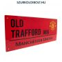 Manchester United FC red utcanévtábla - eredeti, hivatalos klubtermék