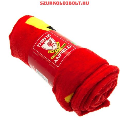 Liverpool FC polár takaró - eredeti, hivatalos klubtermék, szurkolói termék