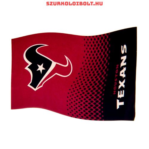 Houston Texans zászló -hivatalos  NFL zászló (eredeti, hologramos klubtermék)