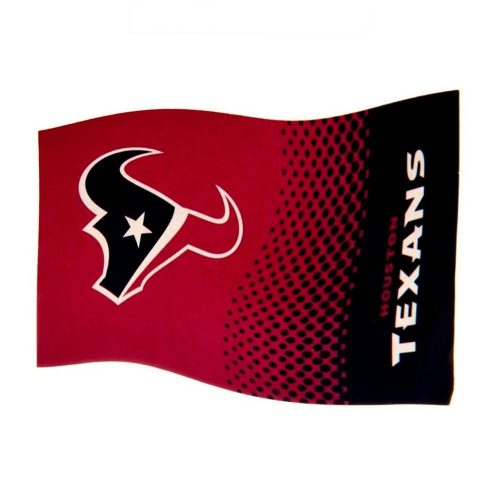 Houston Texans zászló -hivatalos  NFL zászló (eredeti, hologramos klubtermék)