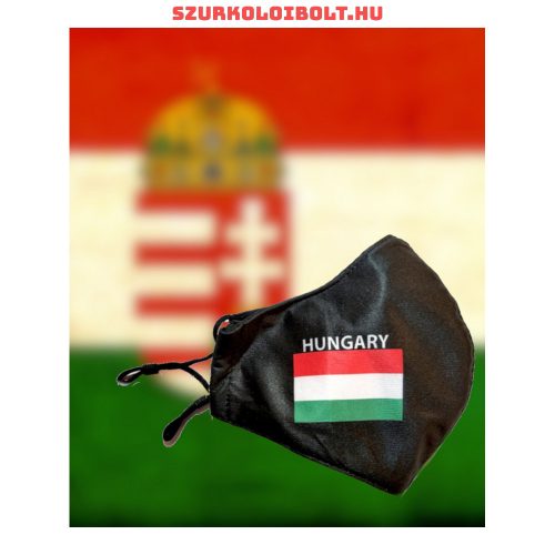 Hungary maszk, a csapat hivatalos logójával