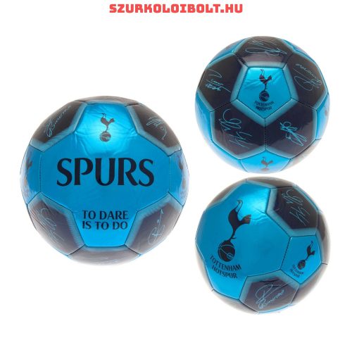 Tottenham "Signature" labda - normál (5-ös méretű) Tottenham címeres focilabda a csapat tagjainak aláírásával